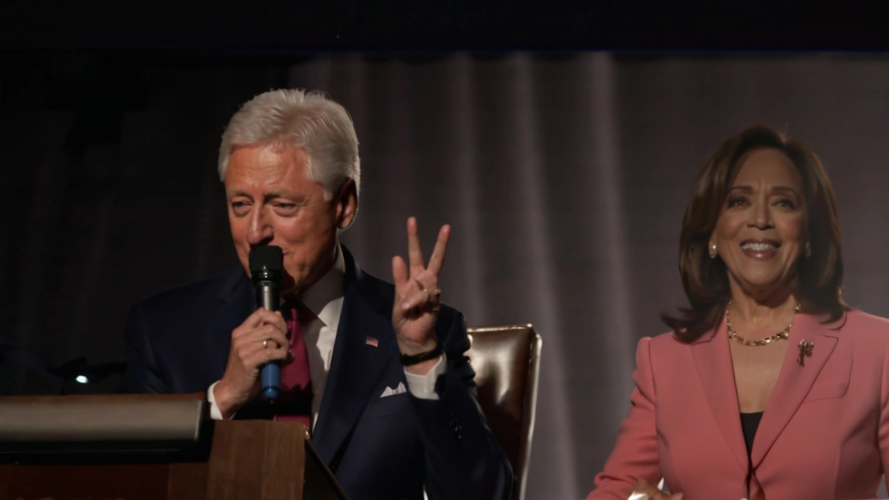 Bill and Hillary Clinton Endorse Kamala Harris for President After Biden's Exit