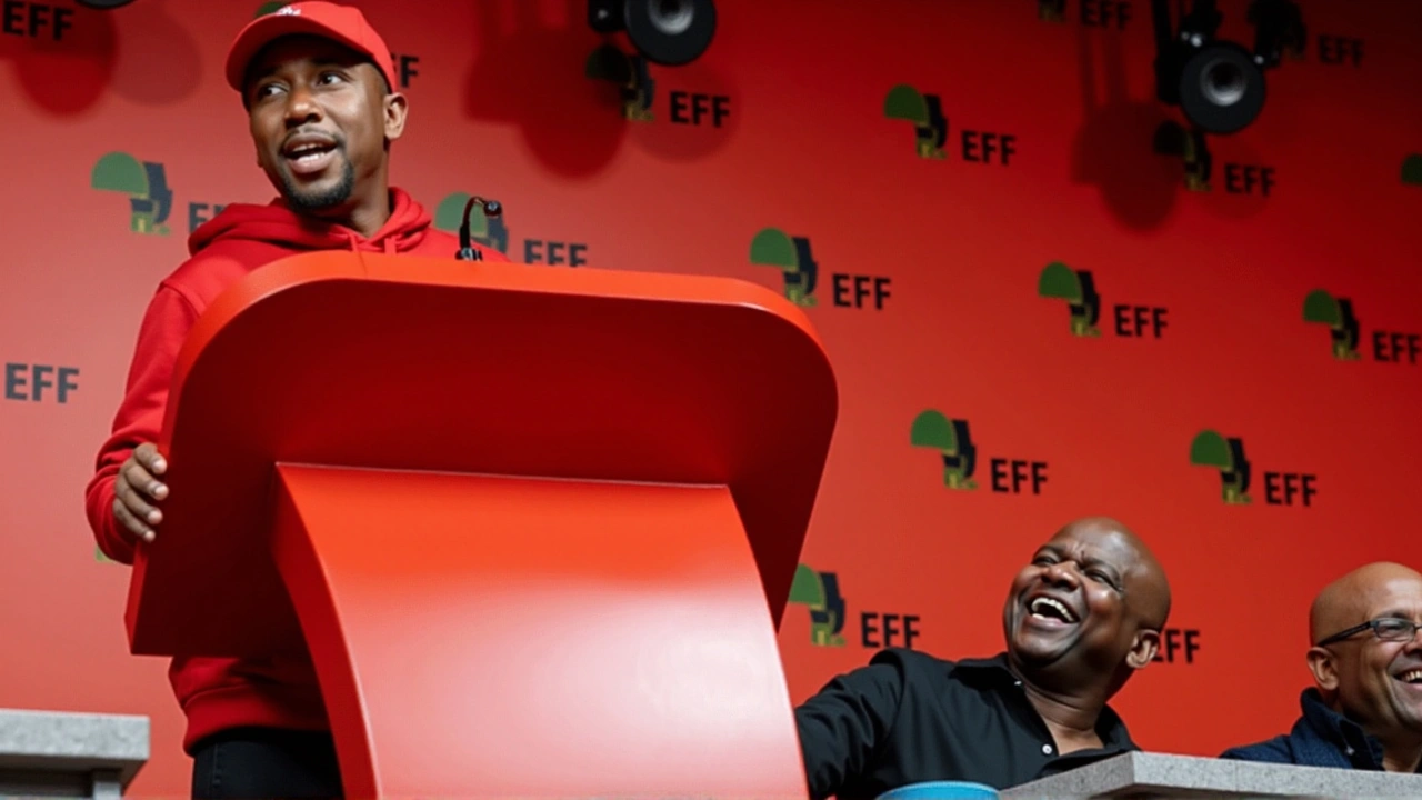 Julius Malema and Shivambu: A Dynamic Duo